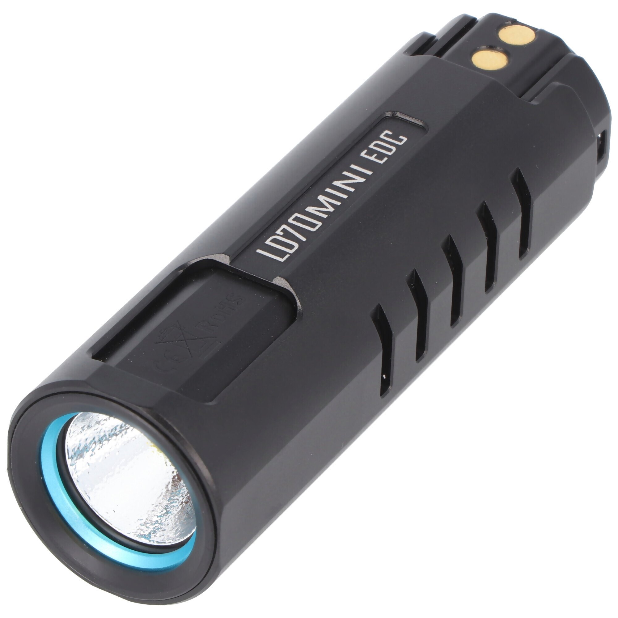 Latarka LED Imalent LD70 Mini EDC czarna, 4000 lumenów, maksymalny zasięg światła 203 metry