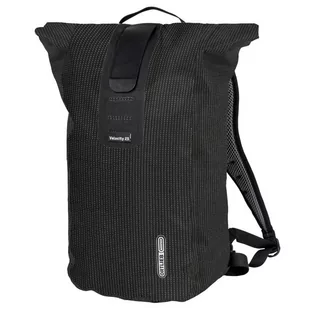ORTLIEB VELOCITY wodoodporny plecak rowerowy 23L  HIGH VISIBILITY BLACK-REFLECTIVE  O-R4044 - Plecaki - miniaturka - grafika 1
