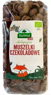 EKOWITAL Muszelki czekoladowe BIO 300 g - Płatki śniadaniowe i musli - miniaturka - grafika 1