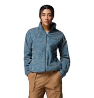 Kurtki damskie - Columbia Damska kurtka polarowa Benton Springs z nadrukiem na całej długości, z zamkiem błyskawicznym, Everblue Flowfalls, XS - miniaturka - grafika 1