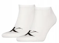 Skarpetki męskie - Skarpetki Calvin Klein 2 pary 43/46 biały - miniaturka - grafika 1