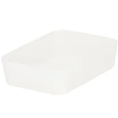 Meble modułowe i akcesoria - Organizer do szuflady 13x18cm wielofunkcyjny wkład, pojemnik kremowy - miniaturka - grafika 1