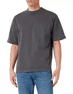 TOM TAILOR Denim Męski 1035923 2999 T-shirt męski, czarny, L, 2999 - Black, L - Koszulki męskie - miniaturka - grafika 1