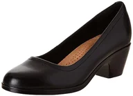 Czółenka - Clarks Kobieta Emily 2 Rubinowe Czółenka, czarna skóra, 42 EU szerokie - miniaturka - grafika 1