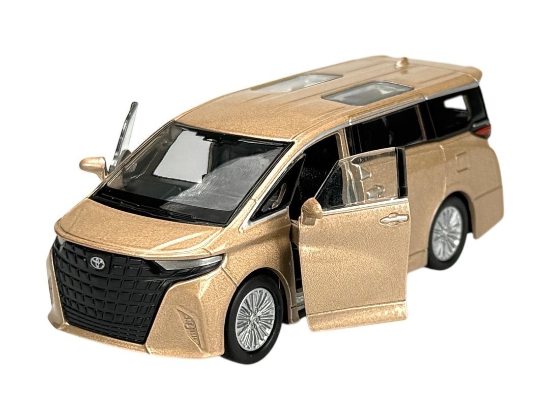 WELLY 2024 TOYOTA ALPHARD ZŁOTY 1:34 SAMOCHÓD NOWY METALOWY MODEL