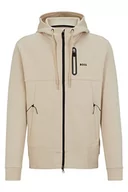 Bluzy męskie - BOSS bluza męska sariq, Medium Beige269, XS - miniaturka - grafika 1