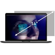 Filtry prywatyzujące - Qoltec Filtr prywatyzujący RODO | 14" | 16:9 - miniaturka - grafika 1