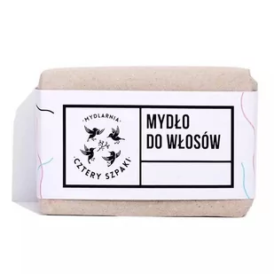 Mydło do włosów z olejem rycynowym Cztery Szpaki - Mydła - miniaturka - grafika 1