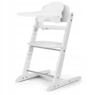 Krzesełka do karmienia - Cybex Iris 3in1 drewniane krzesłko do karmienia 6M+ / All White - miniaturka - grafika 1