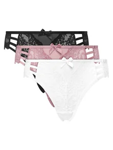 Hunkemöller Komplet 3 par fig brazylijskich 302720 Kolorowy - Majtki damskie - miniaturka - grafika 1