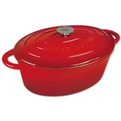 Brytfanny - EMALIOWANA BRYTFANNA ŻELIWNA 33cm KINGHOFF KH-1612 - miniaturka - grafika 1