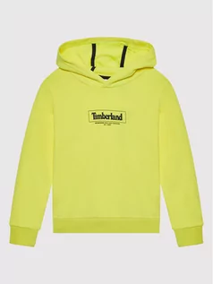 Bluzy dla chłopców - Timberland Bluza T25T09 S Żółty Regular Fit - grafika 1