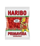 Żelki - Haribo Pianki cukrowe o smaku truskawkowym Primavera 200 g - miniaturka - grafika 1