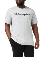 Koszulki męskie - Champion T-shirt męski American Classics, szary, XXL - miniaturka - grafika 1