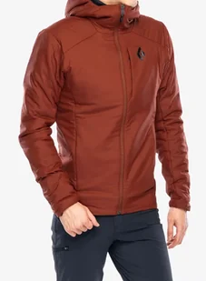 Kurtka ocieplana Black Diamond First Light Stretch Hoody - iron red - Kurtki męskie - miniaturka - grafika 1