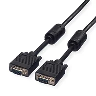 Kable - Roline Kabel VGAcable Ferrit HD15 m/m 3m - 11.04.5253 - miniaturka - grafika 1