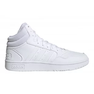 Buty adidas Hoops 3.0 Mid M ID9838 białe - Buty sportowe męskie - miniaturka - grafika 1