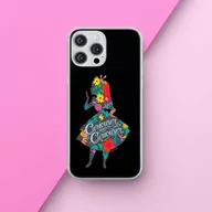 Etui i futerały do telefonów - Etui Alicja 002 Disney Nadruk pełny Czarny Producent: Xiaomi, Model: MI 11i/ REDMI K40/K40 PRO/POCO F3/ F3 PRO - miniaturka - grafika 1