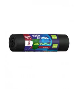 WORKI NA ŚMIECI GOSPODARCZE 160L 10SZT - Worki na śmieci - miniaturka - grafika 1