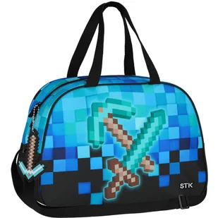 Starpak Torba na Ramię Pixel Blue 552616 - Torby szkolne - miniaturka - grafika 1