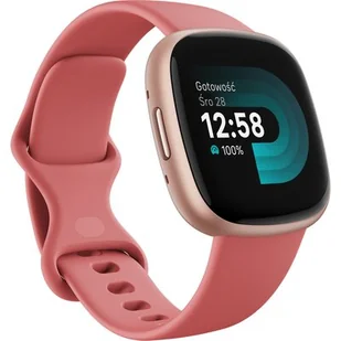 Fitbit Versa 4 Różowy - Smartwatch - miniaturka - grafika 1