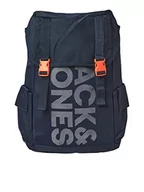 Torby męskie - JACK & JONES Męski plecak BestSeller A/S, Navy Blazer, granatowy blezer - miniaturka - grafika 1
