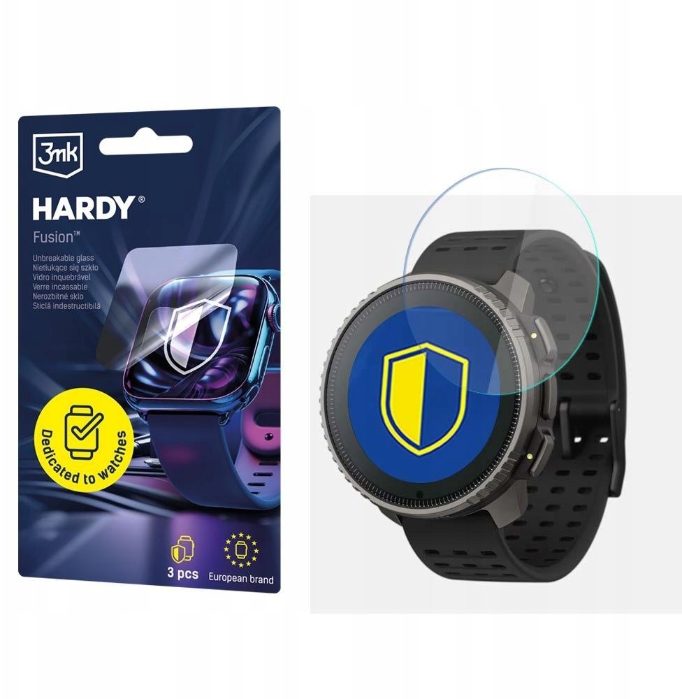 3MK SUUNTO Vertical Titanium Solar - 3mk Hardy Fusion Watch Protection