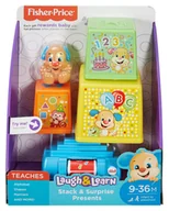 Zabawki interaktywne dla dzieci - Fisher Price Interaktywne prezenciki FBM89 - miniaturka - grafika 1