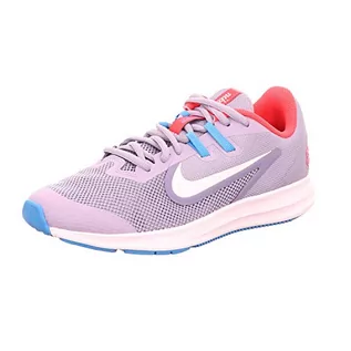 Buty dla chłopców - Nike Unisex dziecięce buty do biegania w terenie Downshifter 9 JDI, Wielokolorowy Stellar Indigo White Indigo Haze 500, 38 EU - grafika 1