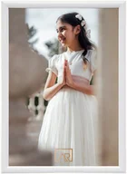 Ramki na zdjęcia - LS4050w LINE STYLE 40x50 Ramka white - miniaturka - grafika 1