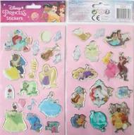 Zabawki kreatywne - Naklejki klasyczne Disney Księżniczki W&O Products B.V. 30 szt. - miniaturka - grafika 1