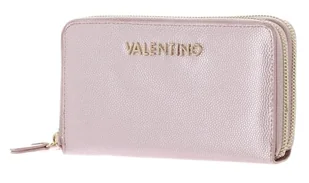 VALENTINO Divina VPS1R447G Zip Around Wallet; Kolor: Różowy METALLIZZATO, Kolor różowy, Talla única, Casual - Portfele - miniaturka - grafika 1