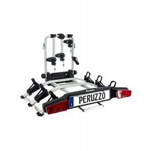 Platforma rowerowa na hak bagażnik Peruzzo Zephyr 3 E-bike 60kg Italy - Bagażniki na rowery - miniaturka - grafika 1