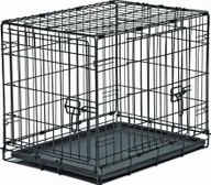 Sprzęt podróżny i transportery dla psów - Midwest MIDWEST CORNERSTONE DOUBLE DOOR DOG CRATE *24 63x45x50 - miniaturka - grafika 1