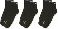 Skarpetki damskie - PUMA Skarpety dziecięce, uniseks (3 sztuki), czarny, 42 - miniaturka - grafika 1