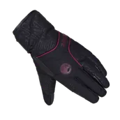 Rękawice motocyklowe - Rękawice Damskie Raven Motion Czarny/ŚliwkowyXXL - miniaturka - grafika 1