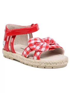 Buty dla dziewczynek - Mayoral Espadryle 41270 Czerwony - grafika 1