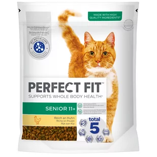 Perfect Fit Senior 11+, z kurczakiem - 6 x 750 g - Sucha karma dla kotów - miniaturka - grafika 1