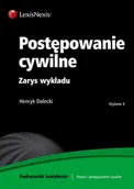 Prawo - Postępowanie cywilne. Zarys wykładu - miniaturka - grafika 1