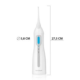 Zestaw Irygator bezprzewodowy SEYSSO Oxygen Travel + płyn ortodontyczny ELUDRIL Ortho - Irygatory do zębów - miniaturka - grafika 5