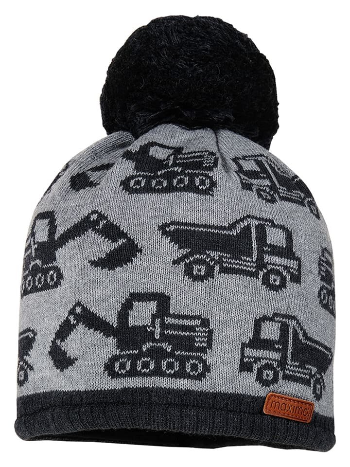 MaxiMo Czapka w kolorze czarno-szarym