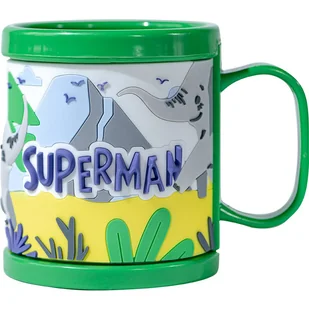 Plastikowy kubek 3D z napisem Superman - Kubki dla dzieci Plastikowy kubek 3D z napisem Superman - Kubki dla dzieci - miniaturka - grafika 1