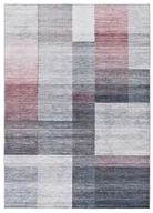 Dywany - Szary prostokątny dywan wewnętrzny 140 x 200 cm CLASS geometryczny - ATTICGO - miniaturka - grafika 1