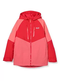 Kurtki i płaszcze dla dziewczynek - Jack Wolfskin Great Snow Jacket Kids wodoszczelna dziecięca kurtka narciarska różowy różowy 104 - grafika 1