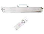 Urządzenia medyczne - NBV-2x30N RC lampa bakteriobójcza bezpośredniego działania 2x30W ścienna z pilotem - miniaturka - grafika 1