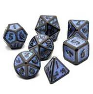 Gry planszowe - Kostki RPG Przebudzenie Magii Zestaw 7 Metalowych Kości - miniaturka - grafika 1