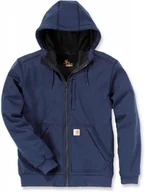 Bluzy męskie - Bluza Carhartt Wind Fighter Sweatshirt Navy - miniaturka - grafika 1