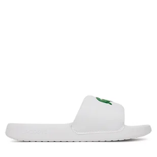 Klapki Lacoste 7-49CMA0021 Biały - Klapki i japonki męskie - miniaturka - grafika 1