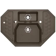 Zlewozmywaki - Alveus SENSUAL 60 CHOCOLATE 4306003 - miniaturka - grafika 1