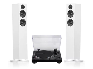Audio-Technica AT-LP120XBT-USB (czarny) + A38 (biały) - Zestawy stereo - miniaturka - grafika 1